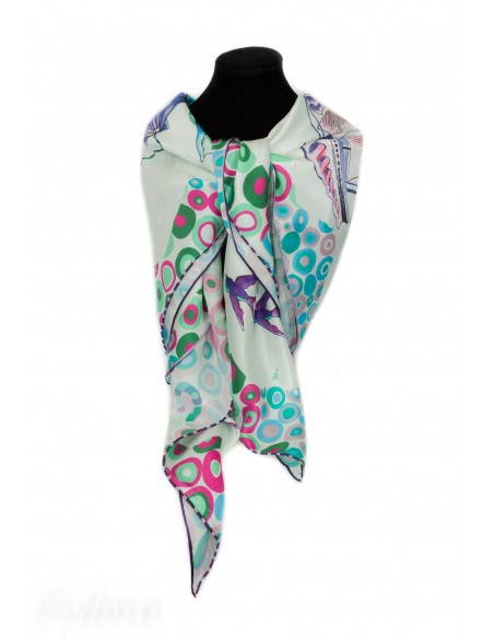 Pañuelo seda 110x110