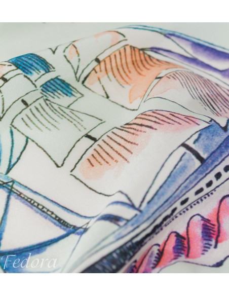 Pañuelo seda 110x110