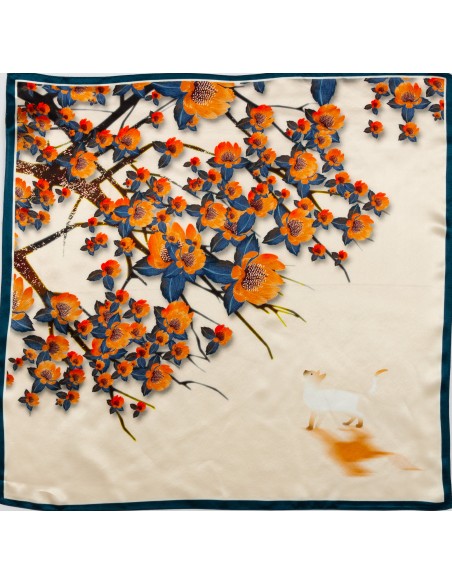Pañuelo seda 70x70