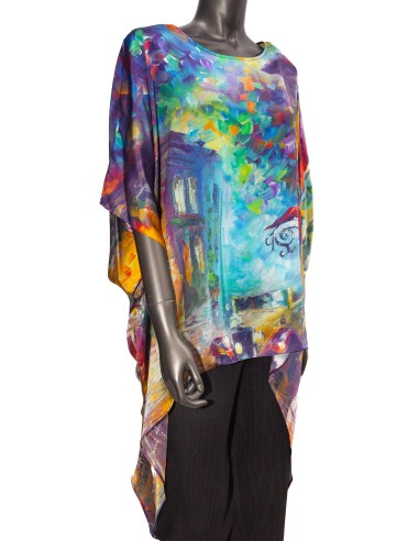 Blusa Seda Picos