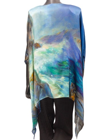 Blusa Seda Picos