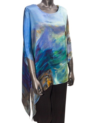 Blusa Seda Picos