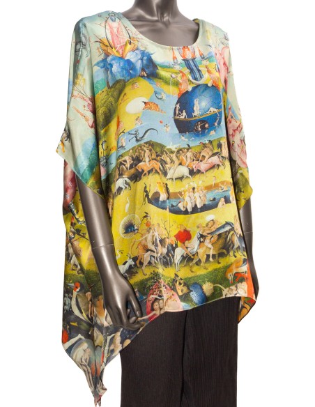 Blusa Seda Picos