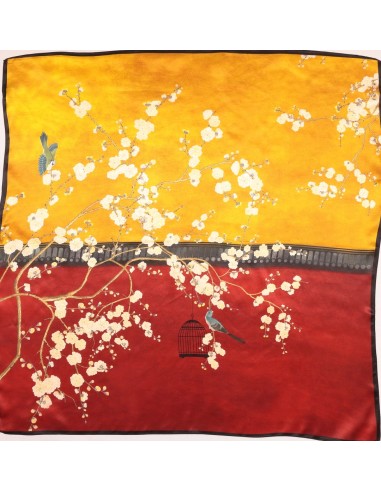 Pañuelo seda 90x90
