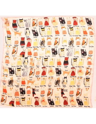 Pañuelo seda 50x50